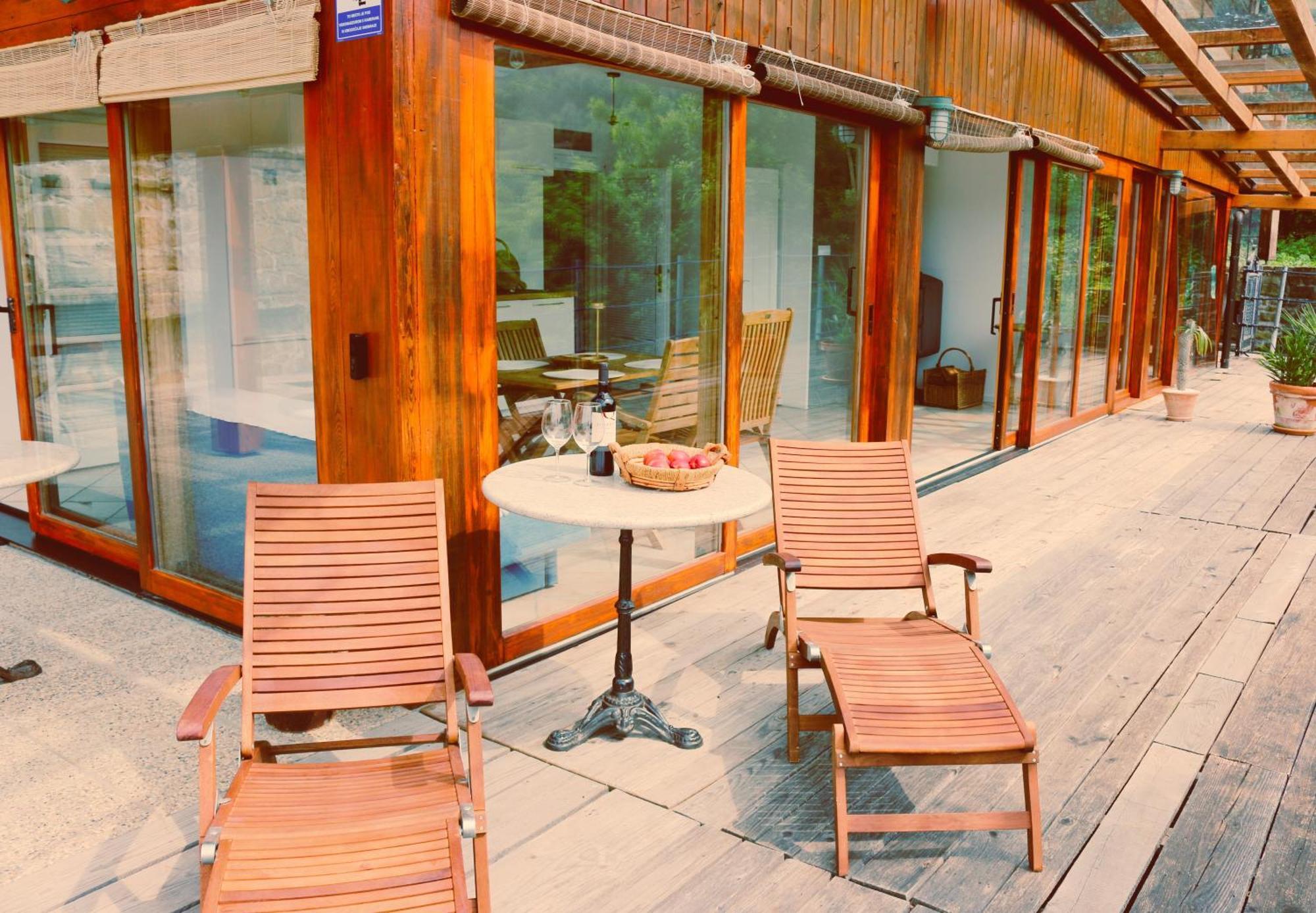 Apartmán House - Private Oasis - Beachfront With A Sea View Terrace